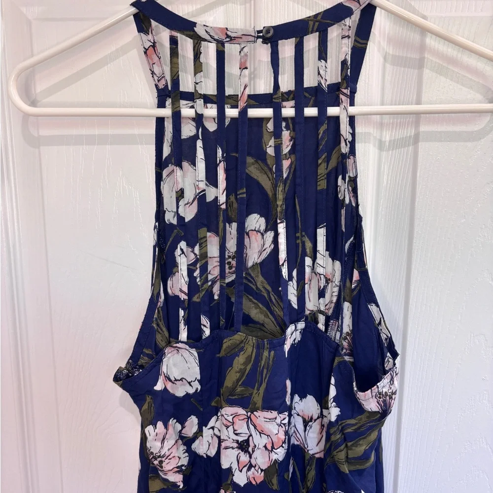 A&F floral maxi dress